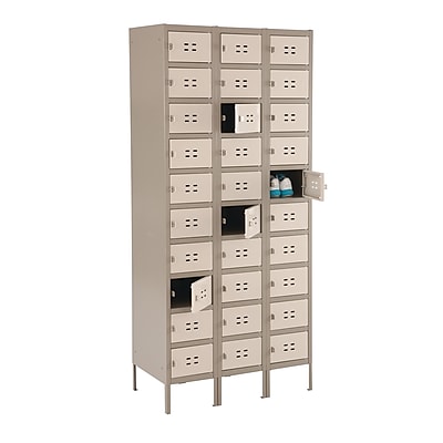 Safco Double Tier Locker Gray